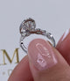 Nala Engagement Ring 2.3ct TCW, 14K Gold