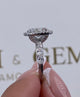 Nala Engagement Ring 2.3ct TCW, 14K Gold