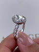 Nala Engagement Ring 2.3ct TCW, 14K Gold