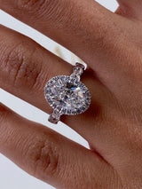 Nala Engagement Ring 2.3ct TCW, 14K Gold