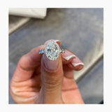 Nala Engagement Ring 2.3ct TCW, 14K Gold