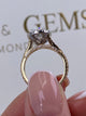 Nellie Engagement Ring 2.3ct TCW, 14K Gold