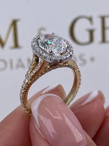 Nellie Engagement Ring 2.35 Carat Yellow Gold