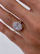 Nellie Engagement Ring 2.3ct TCW, 14K Gold