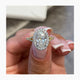 Nellie Engagement Ring 2.3ct TCW, 14K Gold