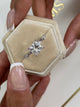 Simone Engagement Ring 2.3ct TCW, 14K Gold