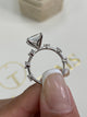 Simone Engagement Ring 2.3ct TCW, 14K Gold