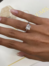 Simone Engagement Ring 2.3ct TCW, 14K Gold