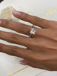 Simone Engagement Ring 2.3ct TCW, 14K Gold