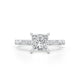 Solitaire with Side Stone