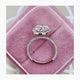 Yaella Engagement Ring 3.7ct TCW, 14K Gold