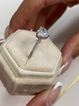 Zendaya Engagement Ring 2.3ct TCW, 14K Gold