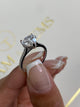 Solitaire with side stones
