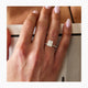 Anne Engagement Ring 2.3ct TCW, 14K Gold