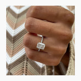 Anne Engagement Ring 2.3ct TCW, 14K Gold