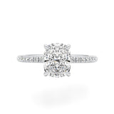 Anne Engagement Ring 2.3ct TCW, 14K Gold