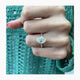 Melinda Engagement Ring 2.1ct TCW, 14K Gold