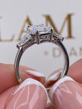 Calia Engagement Ring 1.5ct TCW, 14K Gold