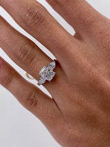 Calia Engagement Ring 1.5ct TCW, 14K Gold