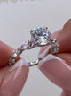 Capri Engagement Ring 1.5ct TCW, 14K Gold