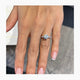 Capri Engagement Ring 1.5ct TCW, 14K Gold