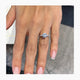 Capri Engagement Ring 1.5ct TCW, 14K Gold