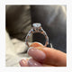 Capri Engagement Ring 1.5ct TCW, 14K Gold