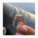 Jessie Engagement Ring 2.6ct TCW, 14K Gold