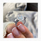Diana Engagement Ring 3.20 Carat White Gold