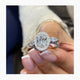 Diana Engagement Ring 3.2ct TCW, 14K Gold