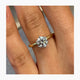 Thalia Engagement Ring 1ct TCW, 14K Gold