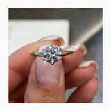 Thalia Engagement Ring 1ct TCW, 14K Gold