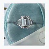 Roni Engagement Ring 4.1ct TCW, 14K Gold