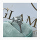 Roni Engagement Ring 4.1ct TCW, 14K Gold