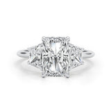 Roni Engagement Ring 4.1ct TCW, 14K Gold