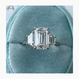 Roni Engagement Ring 4.11 Carat White Gold