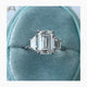 Roni Engagement Ring 4.11 Carat White Gold