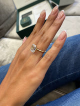 Paloma Engagement Ring 4.5ct TCW, 14K Gold