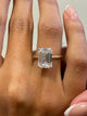 Paloma Engagement Ring 4.5ct TCW, 14K Gold