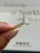 Paloma Engagement Ring 4.5ct TCW, 14K Gold