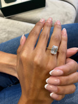 Paloma Engagement Ring 4.5ct TCW, 14K Gold