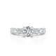 Lexie Engagement Ring 2ct TCW, 14K Gold