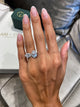 Lilyana Engagement Ring 1.9ct TCW, 14K Gold