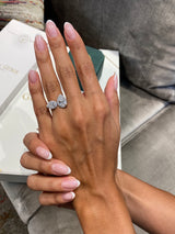 Lilyana Engagement Ring 1.9ct TCW, 14K Gold