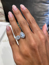 Lilyana Engagement Ring 1.9ct TCW, 14K Gold