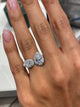 Two Stone with Halo