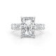 Shay Engagement Ring 4.8ct TCW, 14K Gold