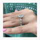 Erin Engagement Ring 3.5ct TCW, 14K Gold