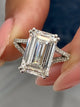 Charlotte Engagement Ring 5.3ct TCW, 14K Gold
