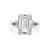 Charlotte Engagement Ring 5.3ct TCW, 14K Gold